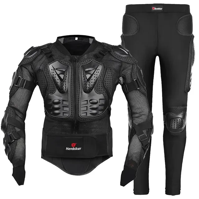 Veste de motocross pour homme, gilet pare-balles, armure de moto, protection anti-chute, veste de course de vélo, protection de moto Hurbike, degré d'usure 1