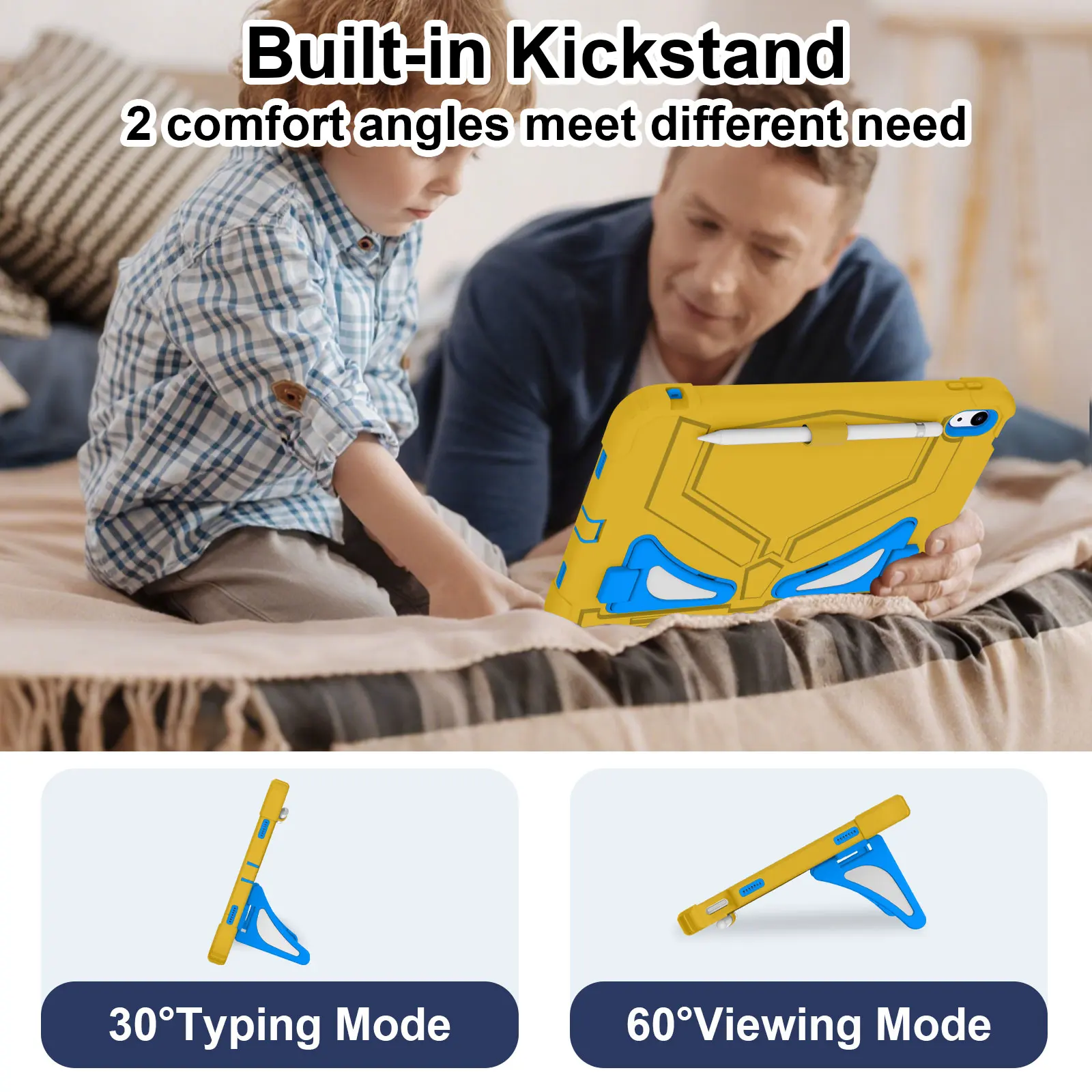 Heavy Duty Shockproof Kids Tablet Case