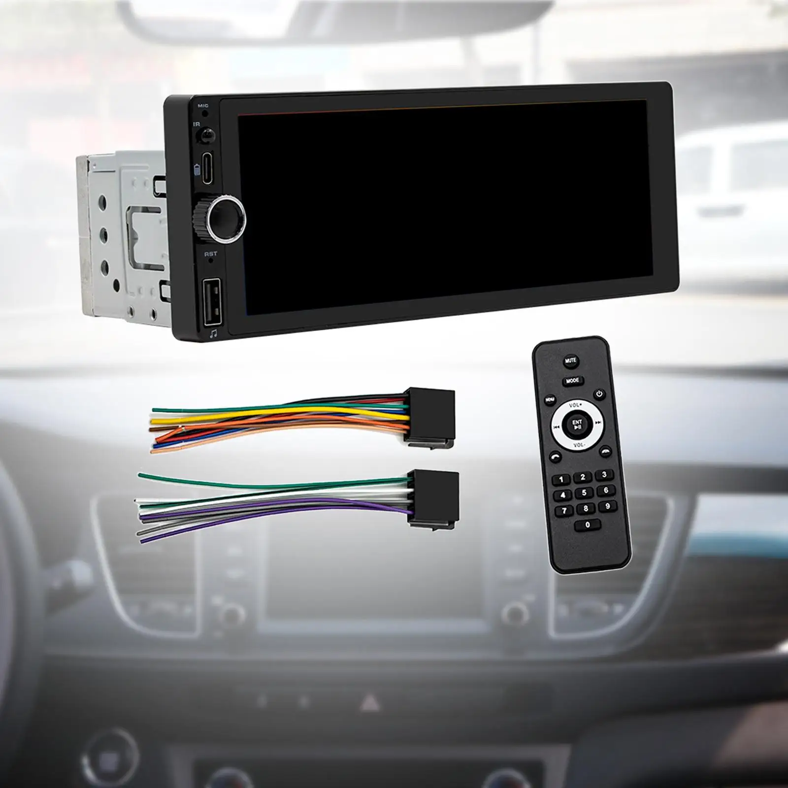 

Car Stereo Video Input Type C Charging Interface 6.86inch Audio Receiver