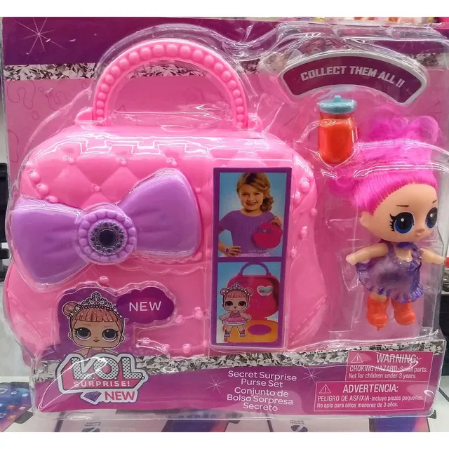 Estuche LOL con muñecas y accesorios para niños, color rosa _ - AliExpress  Mobile