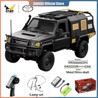 MN82S MN82 Pro Remote Controlled Climbing Off-road Vehicle 1:12 Full scale 4WD For Toyota LC79 Simulation RC Model Toy Rc Car 1