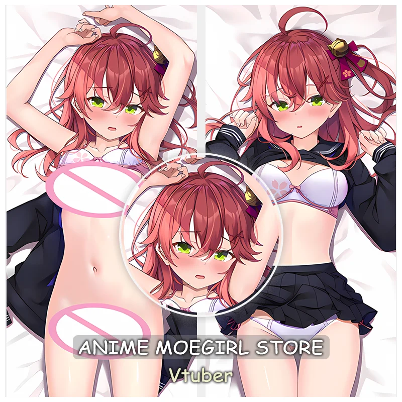 

Vtuber Dakimakura Pillow Case Body Pillows Covers Anime Bedding Decorative Pillows for Sofa Pillowcase 2Way Peachskin Fabrics