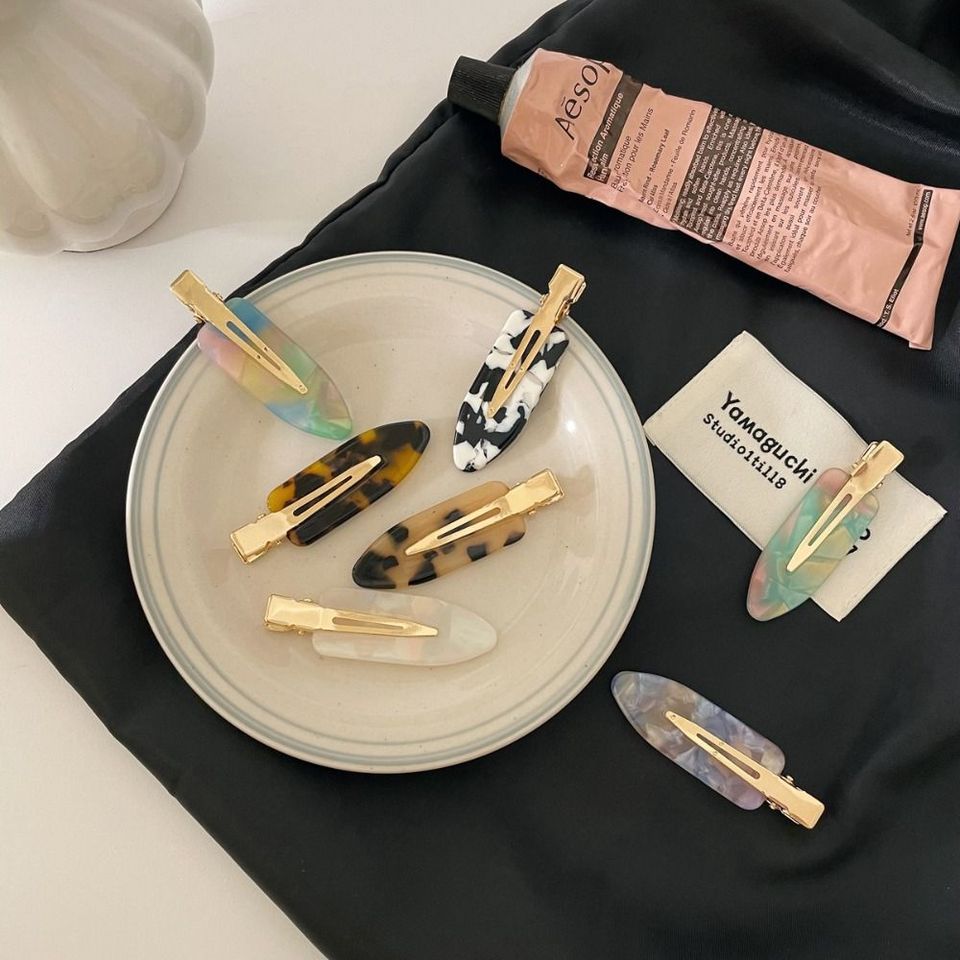 New Seamless Hair Clip Colorful Hair Accessories No Crease Hairpin Headdress Hair Styling No Bend Barrettes Women Hair Tools