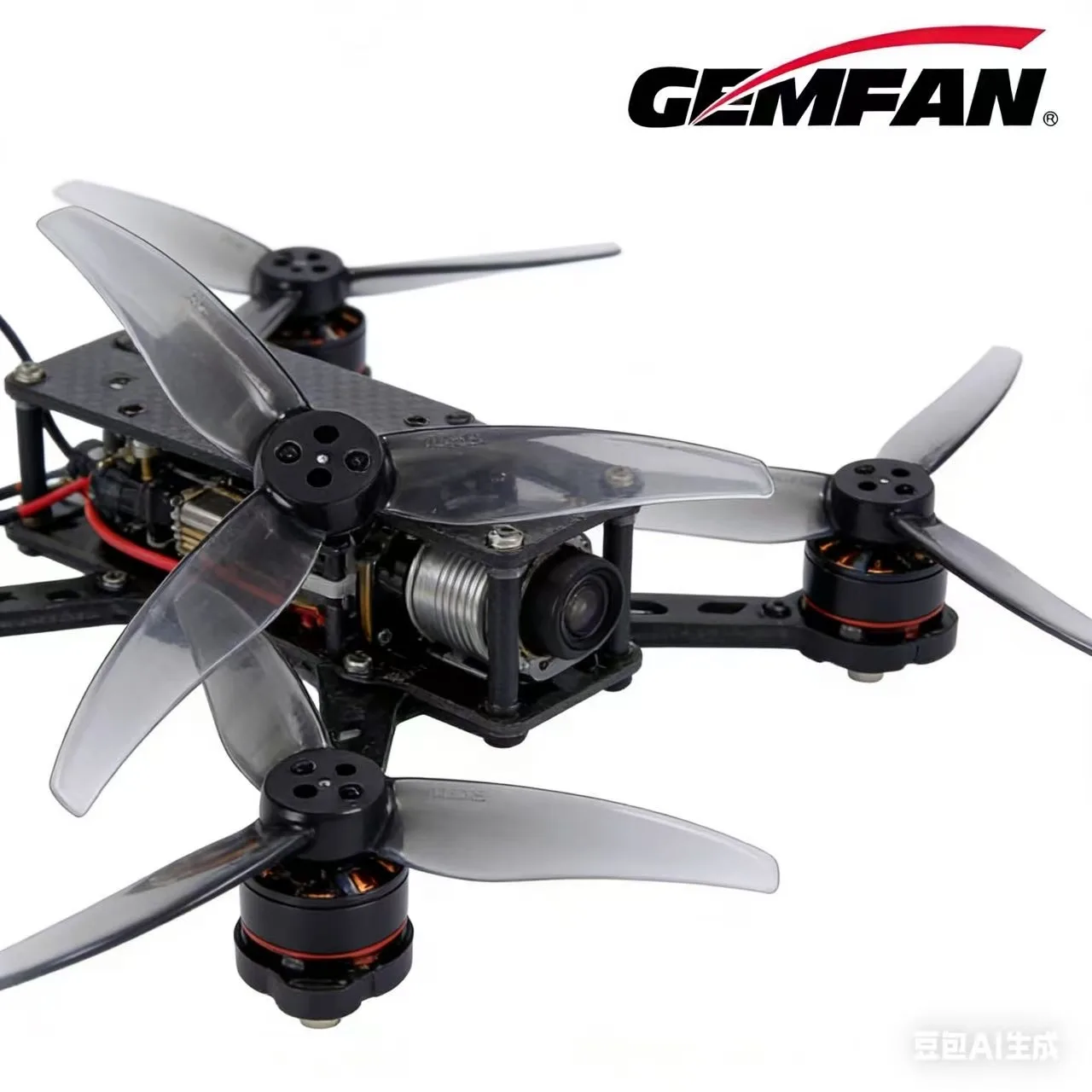 Gemfan 허리케인 3525, FPV 프리스타일 3.5 인치 이쑤시개 드론용 3 블레이드 PC 프로펠러 M5 및 T 마운트, 3.5x2.5x3, 6 쌍, 10 쌍