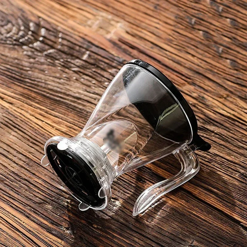Glass Pour Over Coffee Dripper with Removable Filter