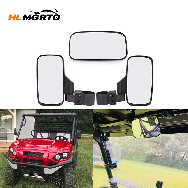 

Мотоциклетное зеркало заднего вида UTV, боковое зеркало для Polaris UTV, внедорожник, 3 шт./компл.