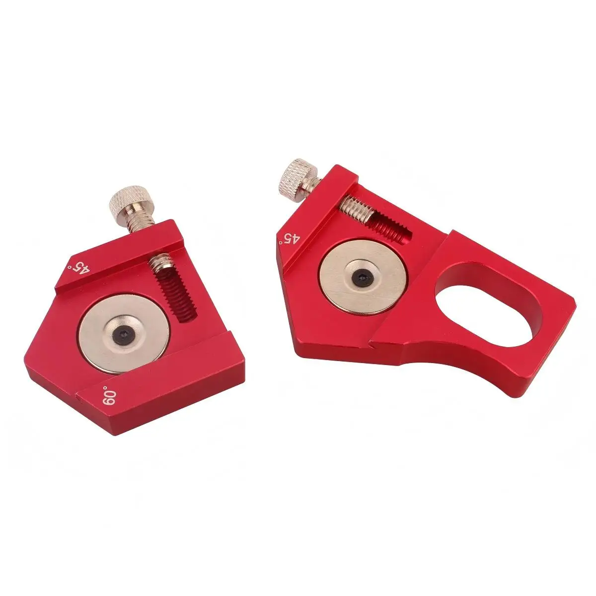 Woodworking Square Tool Steel Ruler Positioning Block 45/60/90 Degree Angle Scriber Line Marking Gauge Woodworking Square Scribe Tool Ruler Locator