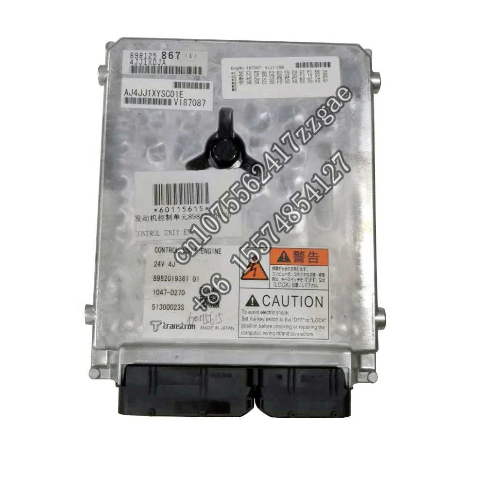 hitachi excavator ecu ecm 4JJ1 4JJ1XYS engine control unit