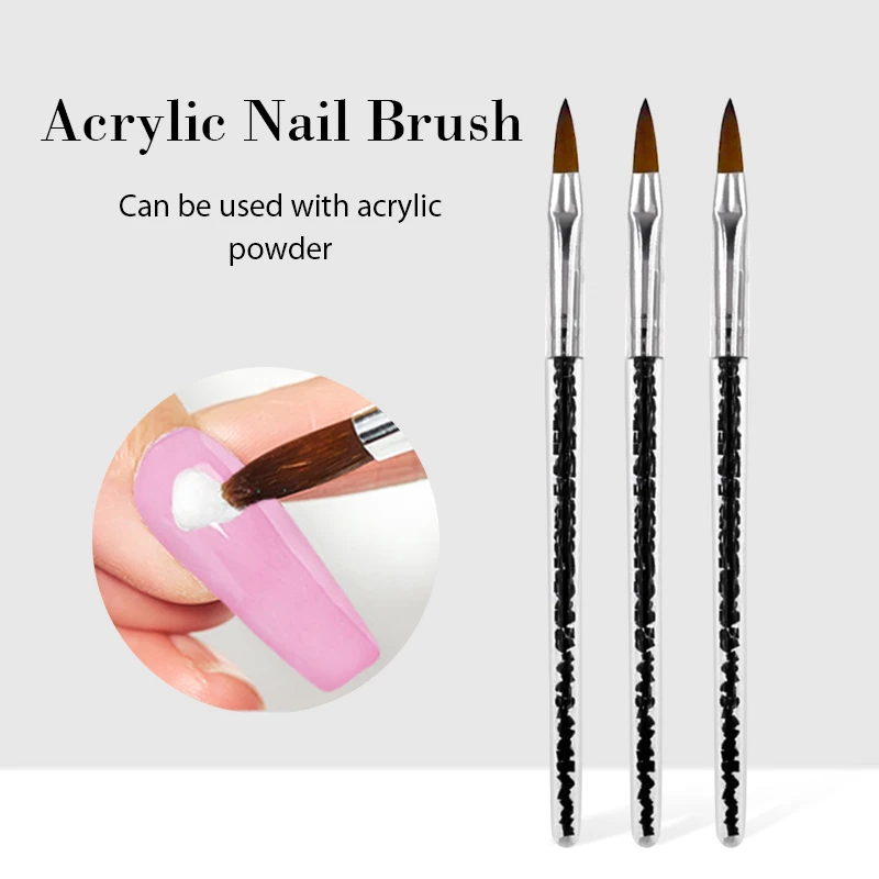 Nail Art Brushes Nail Brushes Nail Art Tools Gel Nail Tools Nail Gel 1Pcs Nail Tool Poly Nail Gel Brush PickerDesign Brush and Spatula Stainless Steel Gel for Nails Extension Tool