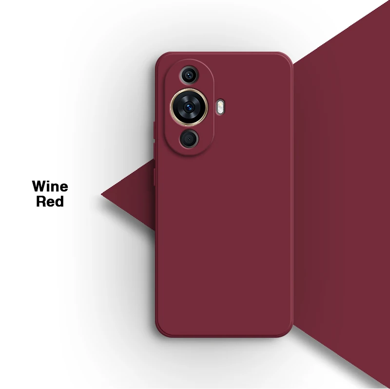 Premium Liquid Silicone Back Cover for Huawei Nova Series - Simple, Stylish, Durable