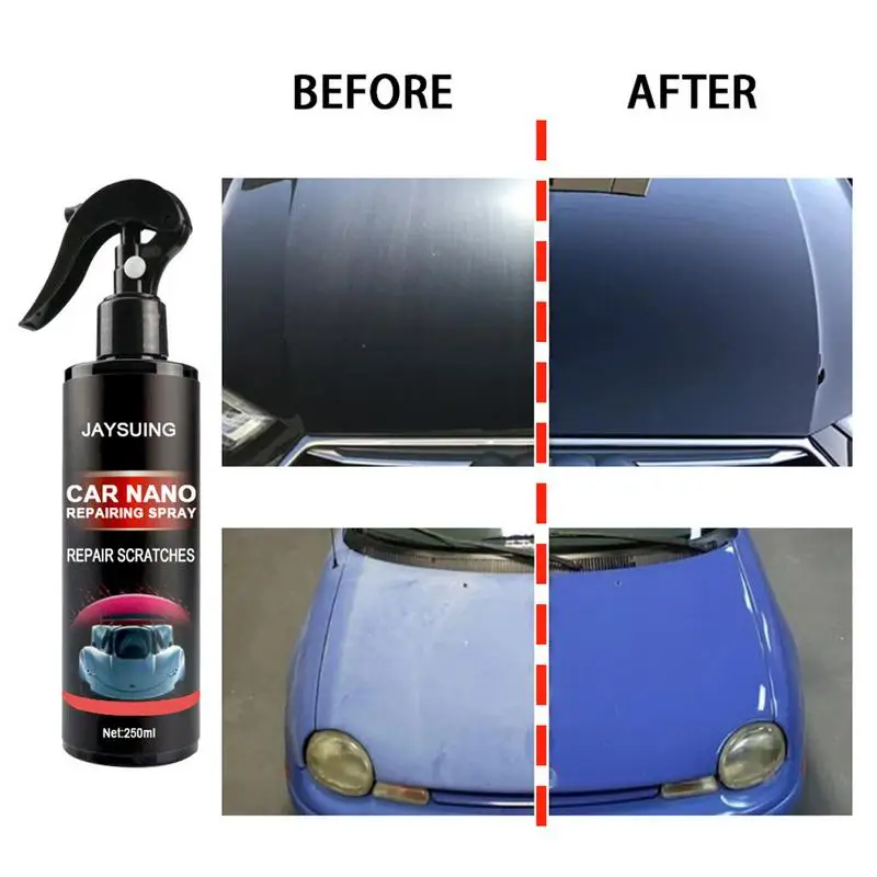 250ml Car Scratch Repair Nano Spray Anti Scratch Auto Lacquer Paint Care Polished Glass Coating Agent