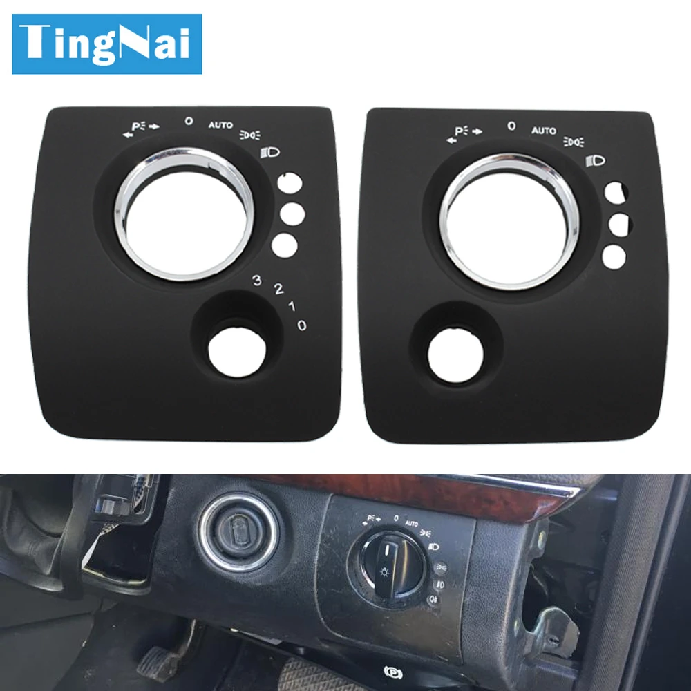 Rhd Right Hand Driver Cars Front Headlight Switch Cover Trim For Mercedes Benz W164 Ml Gl 300