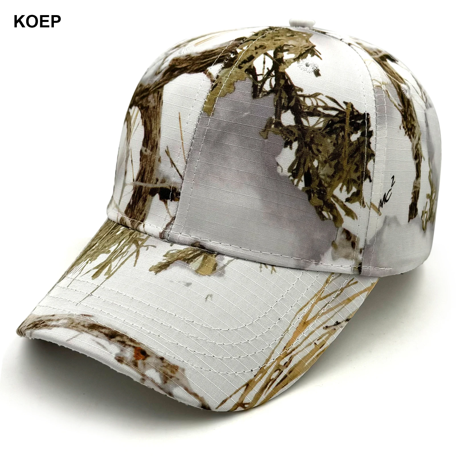 KOEP Outdoor Fishing Caps Jungle Tree White Camouflage Baseball Cap Hunting Hat Cotton Dad Snapback Hats KBRT4B 2