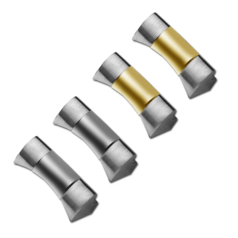Enhanced Rubber Strap with Curved Stainless Steel End Link