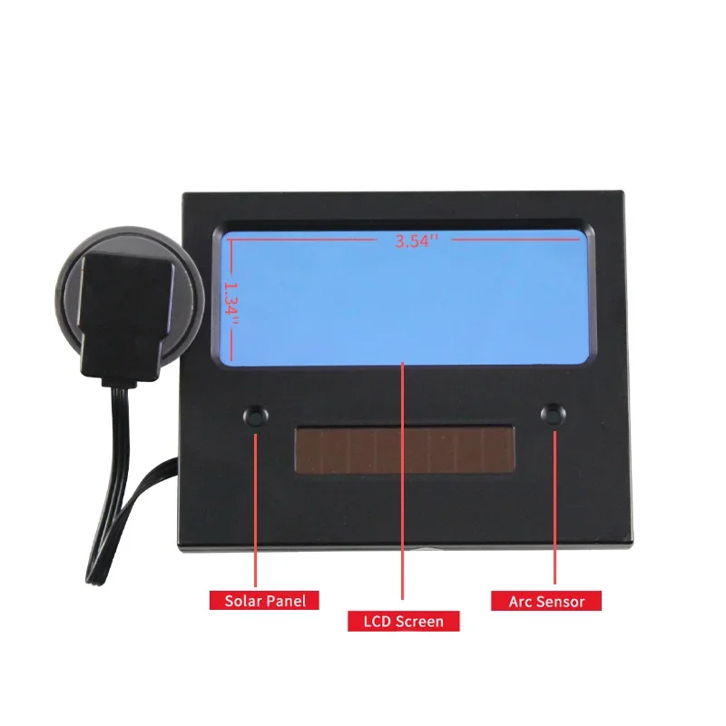 AAA Battery + Solar Automatic Darkening TIG MIG MMA True Color Welding Mask/Helmet Face Mask Weld Goggles/