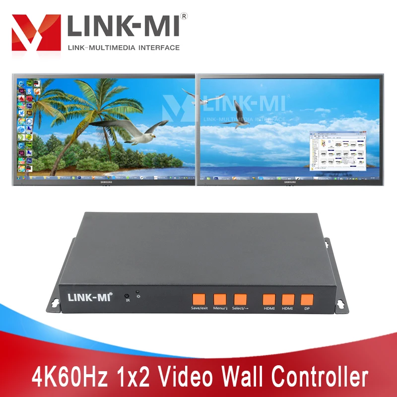 LINK-MI HDMI/모바일/DP 입력/HDMI/vga/av/오디오 비디오 벽 컨트롤러