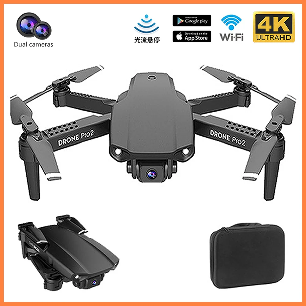 Achetez E99 Pro2 Dual 4K Camera FPV Drone Professional Gesture