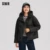 Down Jacket Women Solid Color Loose Versatile  Winter New Three-Proof Hooded Puffer Coat Down Jacket