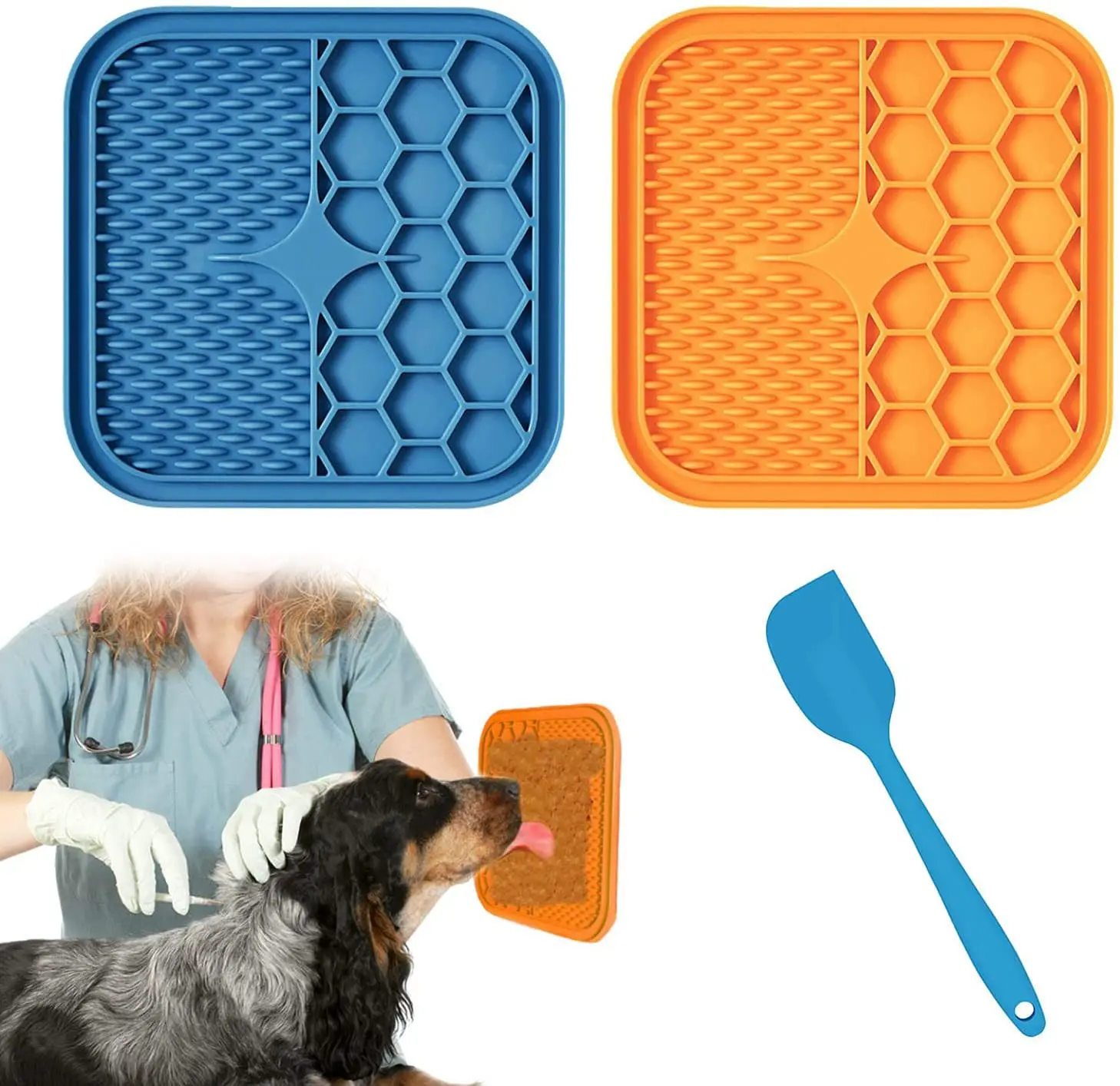 Dog Licking Mat Slow Food Mat Drizzling Licking Pad Suction Cup Slow Food  Mat Silicone Slow Food Mat Pet Dog Licking Mat - AliExpress