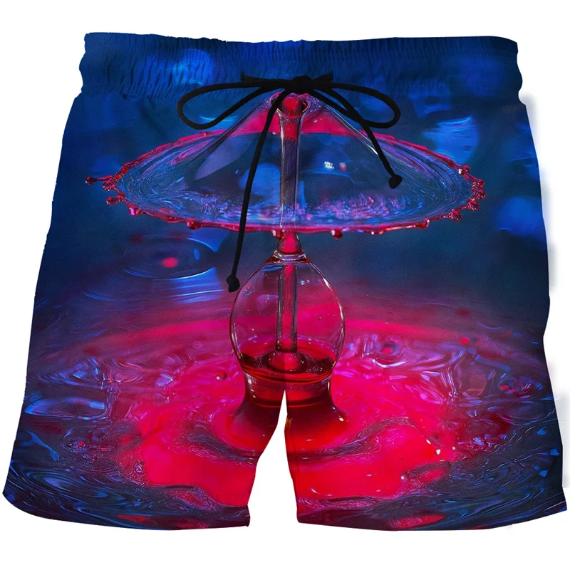 

Summer Cool Abstract Art Short Pants Men 3D Printed Swimsuit Homme 2023 Swim Trunks Beach Shorts Skateboard Sport Gym Ice Shorts