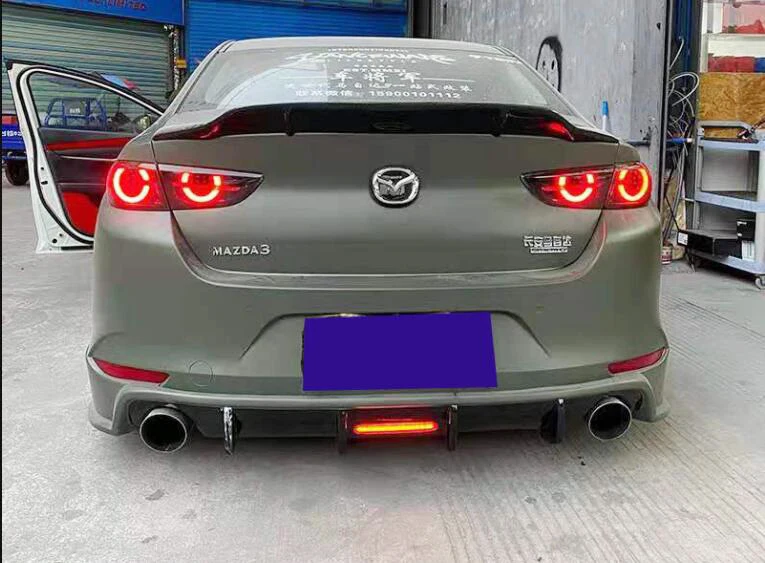 マツダ3スポイラー2020-2021マツダ3アクセラR-KCSスポイラーabs材料車
