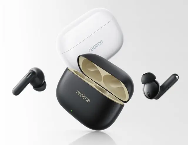 Original realme Buds T300 Wireless Earphone 30dB Active Noise