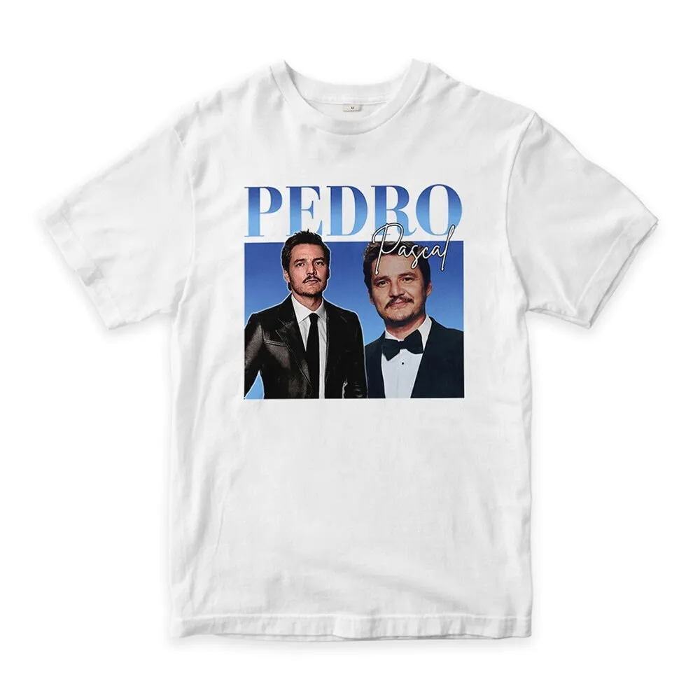 

Футболка Педро Паскаль в винтажном стиле 90-х годов/Мужская