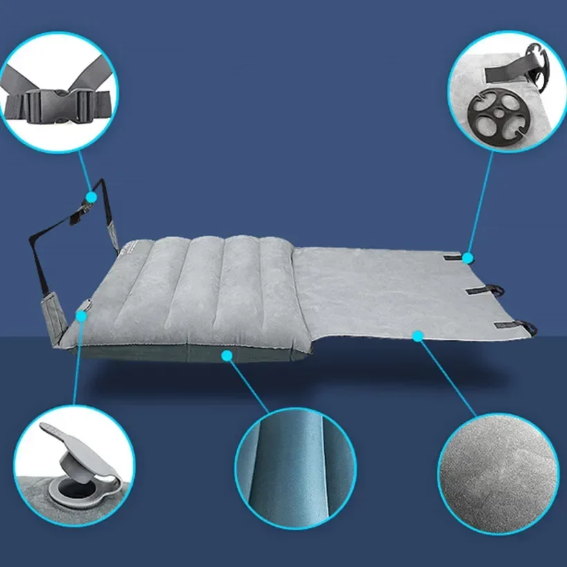 Adjustable Footrest Hammock with Inflatable Pillow Seat Cover Planes Trains Buses Swing Chair Outdoor Chair Travel Hammock Chair 3