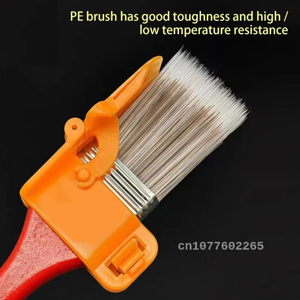 1Set Clean Edger Profesional Edger Paint Brush Edger Brush Tool Multifunctional for Home Wall Room Detail Roller brush clean cut profesional paint roller brush multifunctional roller paint brush clean cut paint edger wall painting roller brush set