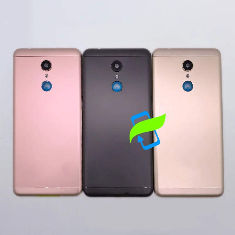 

Original Battery Back Cover For Xiaomi Redmi 5 Redmi5 Back Housing Rear Door Case For Redmi 5 Power Volume Buttons+Camera Lens