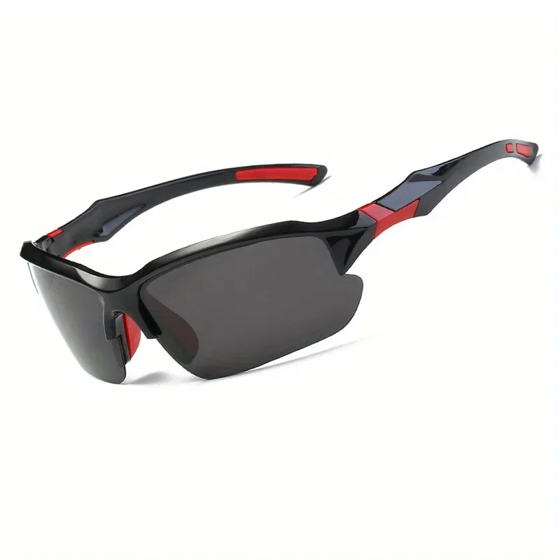 Polarized Sports Glasses Outdoor Polarized Fashionable Sports Glasses for Men and Women Windproof Suitable for Baseball Running Fishing Golf and Driving