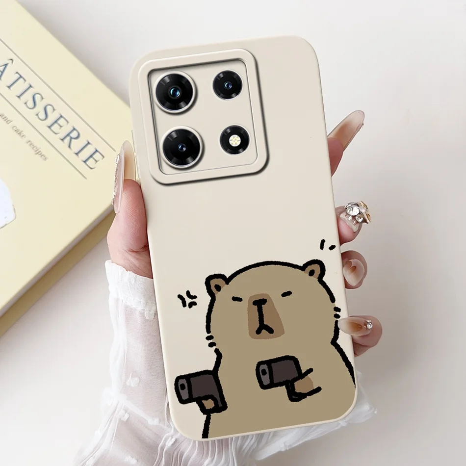 Elegant Painted Soft Silicone Shockproof Phone Case