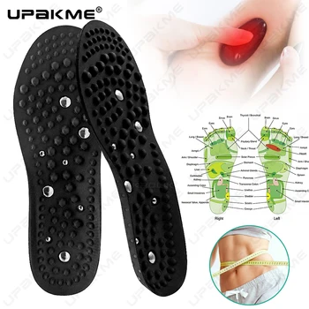 Digitopressione Perdita di peso Solette magnetiche di fascia alta per uomini Donne Allevia l'affaticamento Inserti per scarpe 16 magneti Tecnologia Soletta per piedi 1