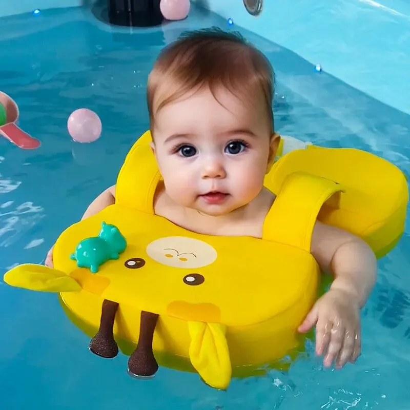 Infant & Toddler Buoyant Swim Ring - Baby Pool Float