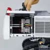 LESU Aoue 9150 1/14 RC Hydraulic Metal Excavator Double Pump Front Rear Bucket Heavy Mining Machine Toy Model TH21528-SMT3 6