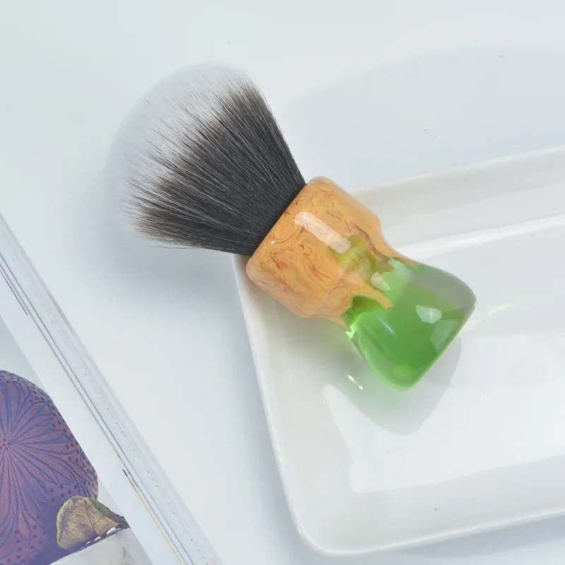 Yaqi Durability 24mm Goblin Synthetic Husky Knot Shaving Brush & Sandalwood Soap Set Lightweight Versatile Wet Shaving Brush