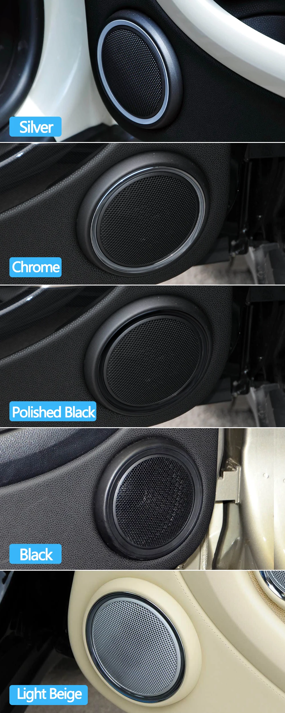 Auto Vorne Links Rechts Tür Woofer Lautsprecher Abdeckung Grille Für Mini Clubman R55 Coupe R58 Fließheck R56 Cabrio R57 Roadster R59 – Detail 6
