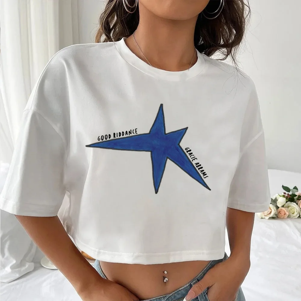 Gracie Abrams t-shirt female Breathable hip hop Y2k Pop Culture graphic shirt Breathable anime graphic aesthetic streetwear 3