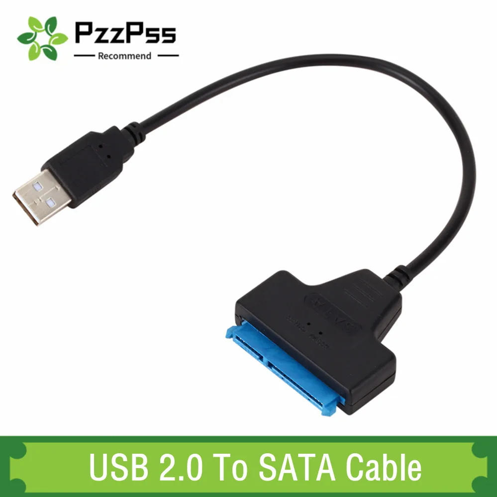 USB 2.0 3.0 SATA 3 Cable Sata To USB 2.0 Adapter Up To 6 Gbps Support 2.5 Inch E