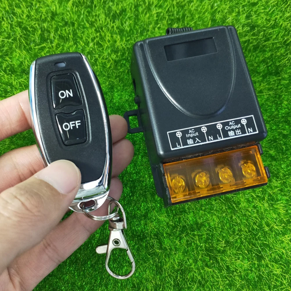 가전제품용 무선 제어 릴레이 리시버, 433Mhz 무선 리모컨 스위치, 고전류 50m 릴레이, 60V-280V