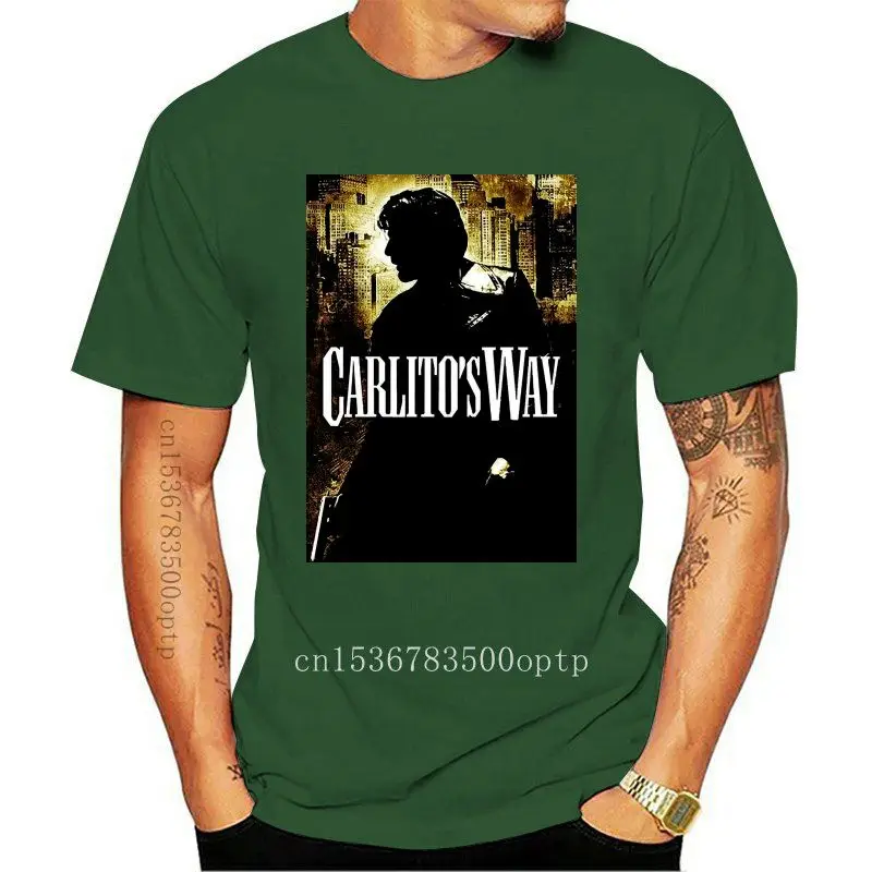 Mens Clothes CARLITO'S WAY MOVIE 100% COTTON Men's T-Shirt Size S-2XL-4XL-5XL 11 Colors 8 Sizes TEE Shirt |