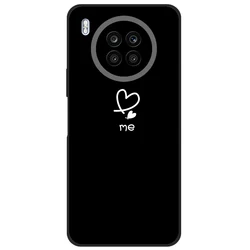 Premium Silicon Back Cover - Black TPU Phone Case, 6.67 Inch - huawei nova 8i (NO69)