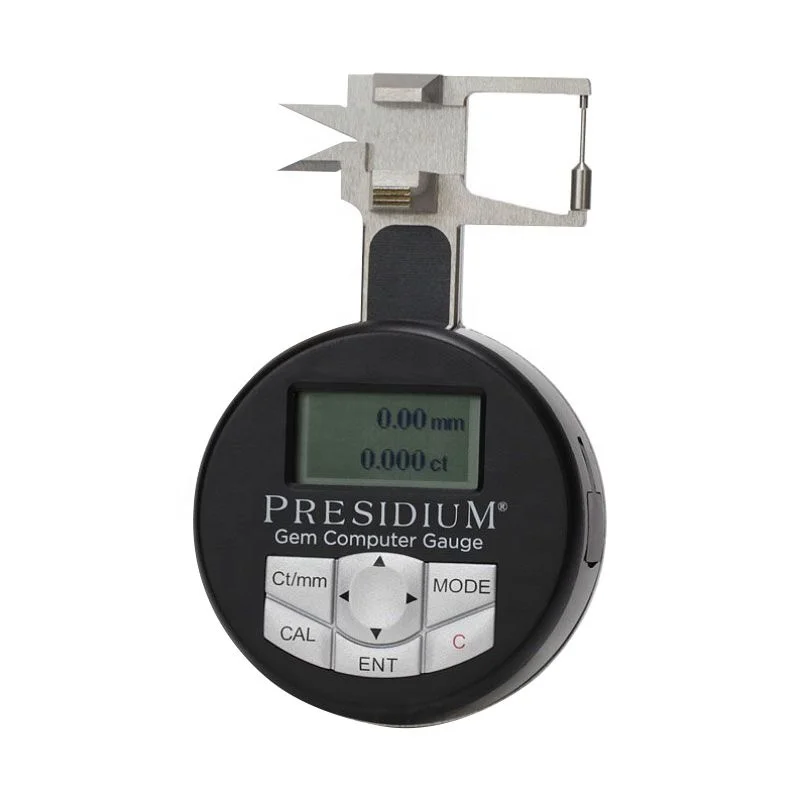 

Presidium Electronic Gemstone Computer Gauge PGCG Measure Loose Diamond Mounted Jewelry Estimate Weight Accuracy 0.01mm
