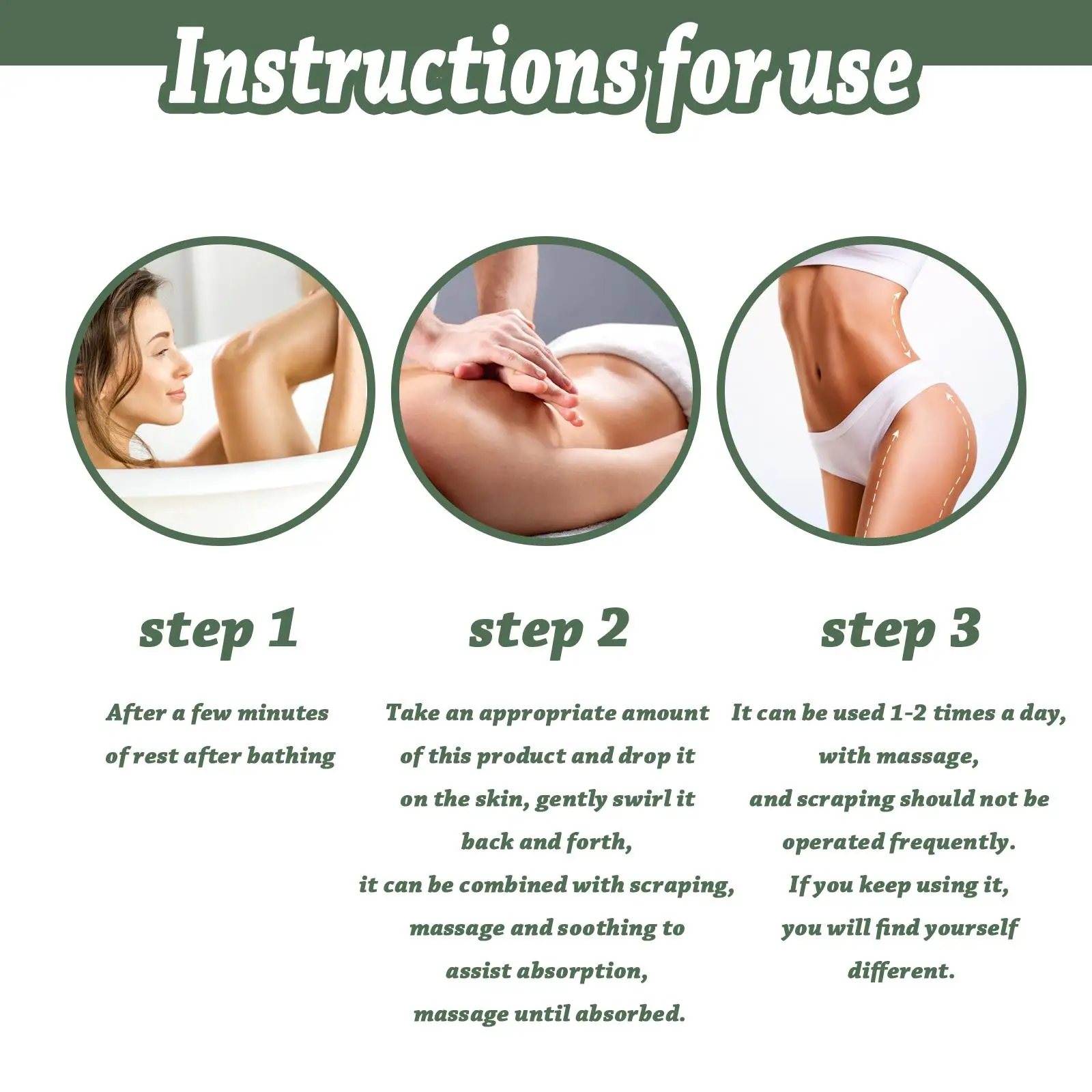 Lotus Leaf Slimming Essential Oil, Massage Tighten Shaping Slimming Body Essential Oil