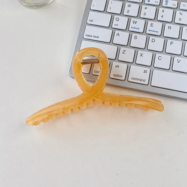 Vintage Cross Hair Clip Large Barrette Crab Hair Claws Bath Clip Ponytail Clip for Women Girls Claw Clip Hair Accessories C2