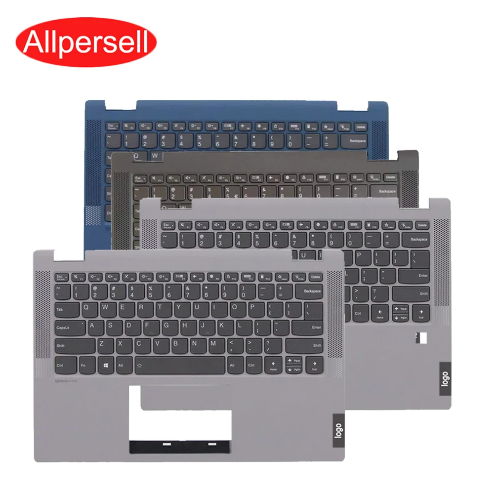 Descanso Palma Case Teclado Backlight para Lenovo Ideapad Flex 514iil05 14itl05 14are05 Tampa Superior 5cb1c39899 5cb0y85490