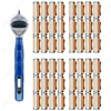 New fusion Shaver Cyclic replaceable Razor Blade 5 Layers Safety Manual Shaving Head Replacement Professional Shaver Blades 2