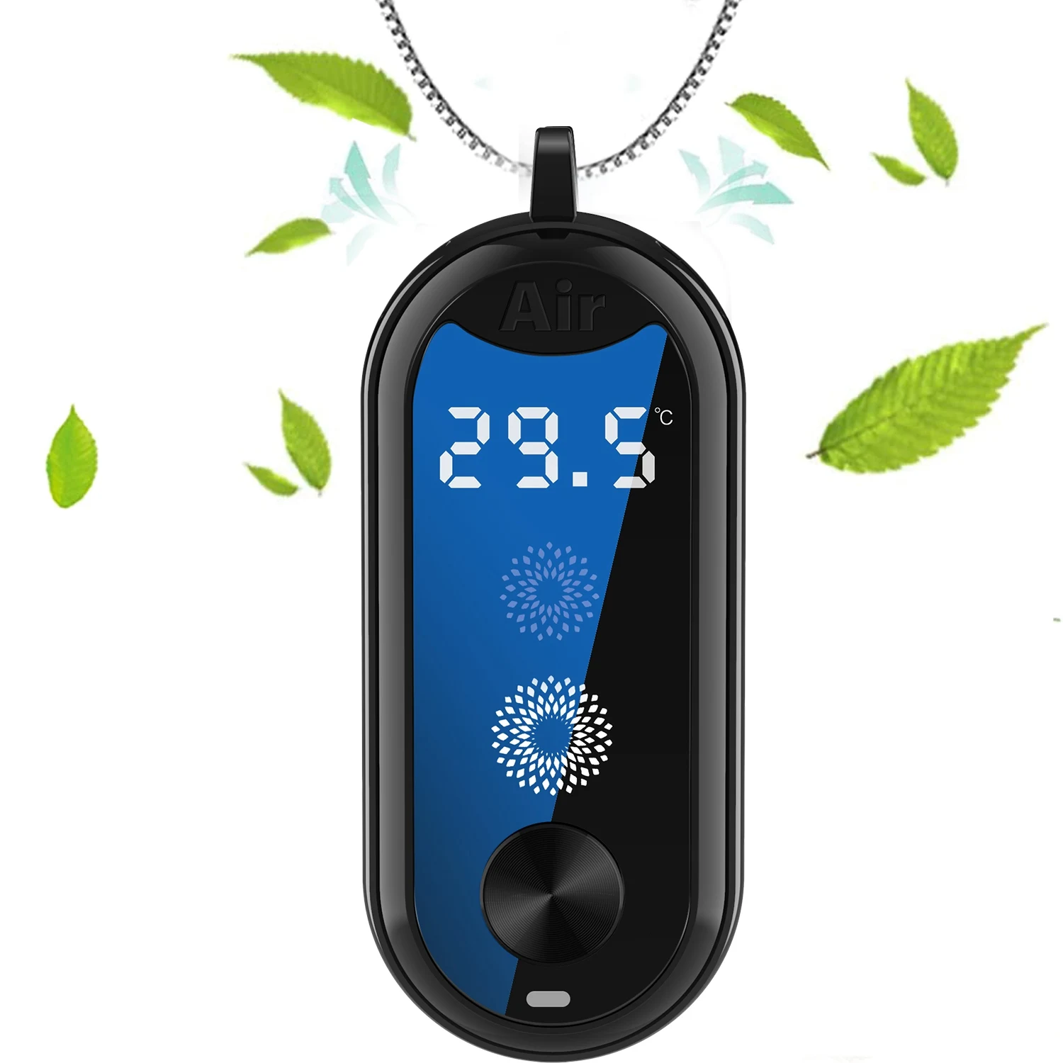 

Mini Aromatherapy Purifier Personal Wearable Portable Measurable Temperature 160 Million Negative Ion Car Air Purifier