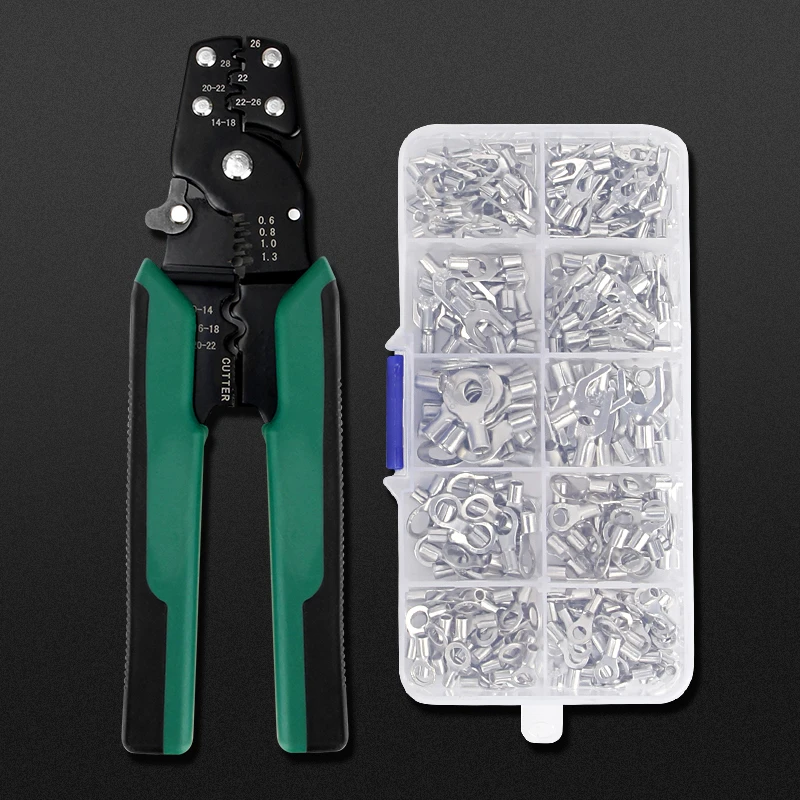 Pinze A Crimpare Per Cavo Coassiale - Regolabili Per F/BNC, Con Impugnatura Ergonomica - Foto 3