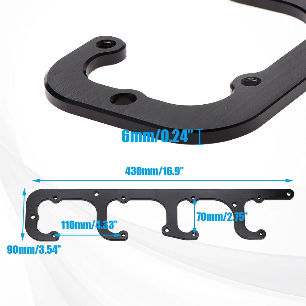 Ignition Spark Plug Coil Bracket For LS1/LS6 Engine D580 Coil Swap Heat Sink Pack for LS1 D580 12558948
